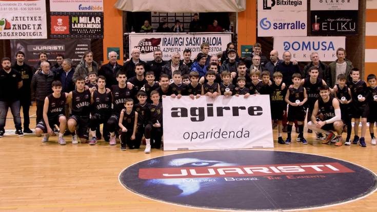 Iraurgiko gizonen lehen taldea osatu zutenak ere omendu dituzte